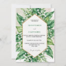 Search for lily of the valley invitations Greenery