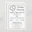 Search for 25th anniversary invitations 25 years together