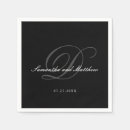 Search for monogrammed monogram initial letter napkins Classic