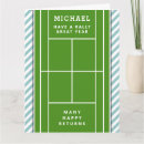 Search for tennis birthday cards Funny