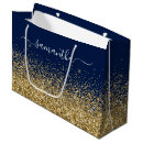 Search for navy and gold gift bags Bridal shower