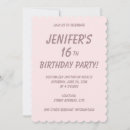 Search for solid color invitations Girly