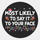 Search for face stickers Xmas