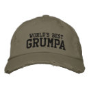 Search for funny baseball hats grandpa