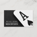 Search for magician business cards Trick