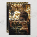 Search for masquerade quinceanera invitations Gold