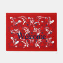 Search for patriotic american doormats Red