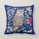 Search for blue tapestry pillows Bird