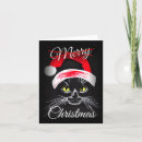 Search for funny anti christmas cards Cat