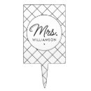 Search for just married cake toppers Honeymoon