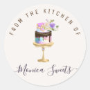 Search for cake logo stickers Pastry chef
