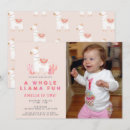 Search for llama invitations Whole llama fun