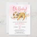 Search for sloth baby shower invitations Cute