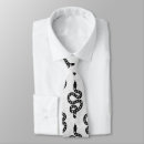 Search for boho ties Black and white