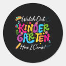 Search for kindergarten stickers First day of school