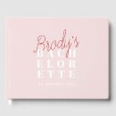 Search for bachelorette guest books Party
