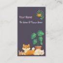 Search for house sitter business cards Modern