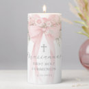 Search for first communion candles Floral