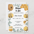 Search for bee baby shower invitations Tiny flowers