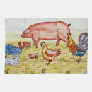 Search for farm pig kitchen towels Animals