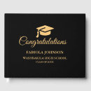 Search for graduation guest books Typography