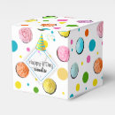 Search for cupcake favor boxes Happy birthday