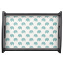 Search for elephant serving trays Blue