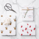 Search for vintage reindeer wrapping paper Kids
