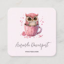 Search for owl business cards Feathers