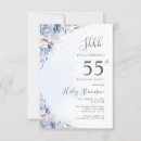 Search for surprise 55th birthday invitations Elegant