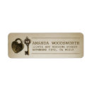 Search for key return address labels Lock and key