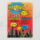 Search for comic book invitations Wham