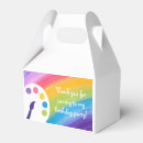 Search for rainbow favor boxes girls