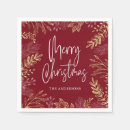 Search for red and gold napkins Stylish