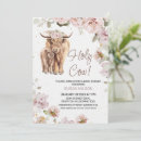 Search for cow invitations Pink floral