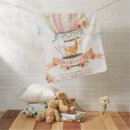 Search for hot air balloon baby blankets Whimsical