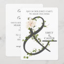 Search for ampersand wedding invitations Black