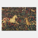 Search for renaissance wrapping paper Unicorn
