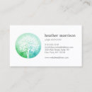 Search for yoga instructor business cards Tree