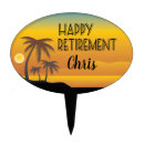 Search for retirement cake toppers Beach