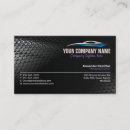 Search for car painting business cards Black