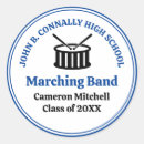 Search for marching band stickers Drums