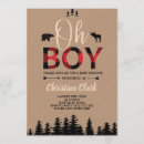 Search for lumberjack baby shower invitations Bear
