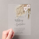 Search for pampas grass wedding invitations Script