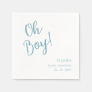 Search for baby shower napkins Blue