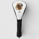 Search for golden retriever golf head covers Pet