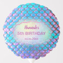 Search for mermaid balloons Girl