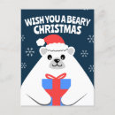 Search for funny polar bear cartoon postcards Nature