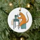 Search for cat in frame ornaments Vintage