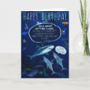 Search for funny shark cards Blue